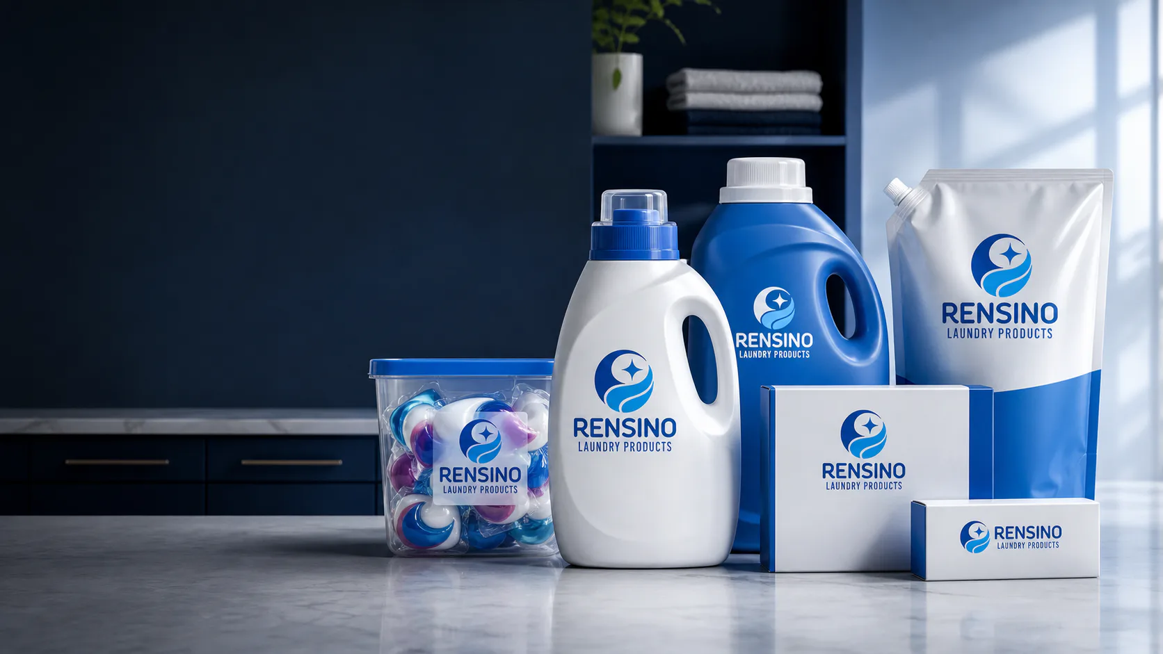 RENSINO laundry care product family