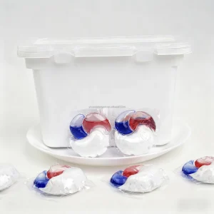 10 15g Dishwasher Pods Stain Remover Detergent Powder Capsules Eco friendly Dishwasher Capsules OEM Manufacture