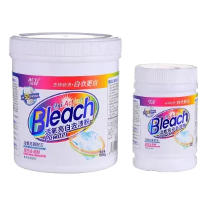1000g Disposable Deep Decontamination Washing Powder Oil Stain Removal Yellow Protection Whitening Brightening Oxygen Bleaching