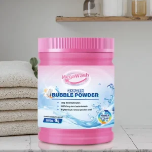 1000g Oxygen Detergent Whitening Laundry Soap Safe for Clothes Removes Stains Bleaches Apparel Color Use As a Safe Bleach Powder