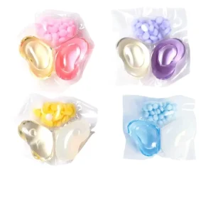10g 3in1 Disposable Biodegradable Laundry Pods Strong Stain Fighting Liquid Gel Washing Capsules Fragrance Booster Apparel