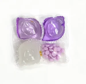 10g Disposable Eco Friendly High Condensed Laundry Pods Natural Scent for Baby Apparel Automatic Machine Washing OEM
