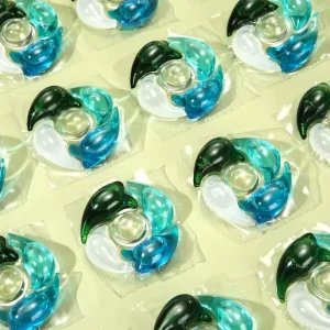 10g OEM Factory Price Hypoallergenic Liquid Laundry Detergent Soap Powerful 4 in 1 Clean in One Step Laundry Pods 12g