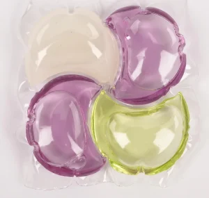 10x Cleaning Power Eco Friendly Disposable Anti Mite Laundry Pods Botanical Scent For Cotton Synthetic Blends