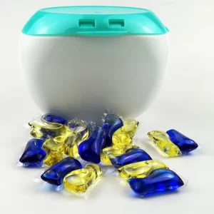 12g 2 in 1 Disposable Laundry Detergent Pods In Wash Detergent Gel Ball for Household Use