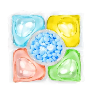 12g High Quality 5 in 1 Laundry Detergent Capsules Fragrance Retention Laundry Pods Biodegradable Capsule for Apparel