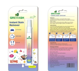 14CM Stain Remover Pen for Clothes Portable Travel Friendly Instant Stain Remover Pen Quick Dry Mini Spot Cleaner Pen