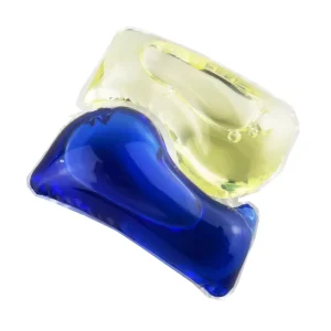 2-Chamber Multiple Effect Detergent Gel Ball Disposable Laundry Capsule Pods No Fading Removes Bacteria for Apparel Washing