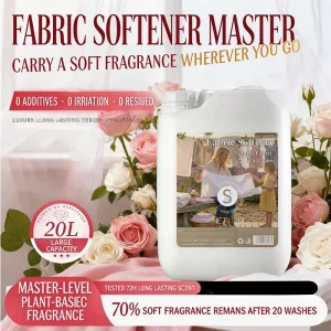 20L Liquid Flower Scented Laundry Softener for Clothing Hotels Laundry Rooms