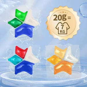 20g High Density Concentrated Detergent Pods Disposable Super Strong Cleaning Power Long Lasting Fragrance 72 Hours