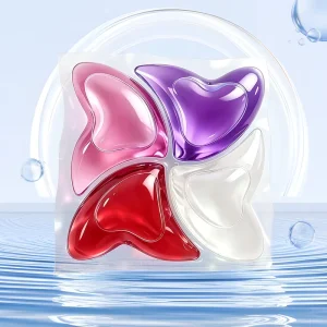 22g Luxury Perfume Laundry Pods OEM 8X Deep Clean Antibacterial Color Protect No Residue Fast Dissolving Machine Use