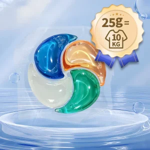 25g Big Weight Perfume Customized Anti Static Color protection Laundry Pods for Silk Wool High End Fabric Home Laundry Care