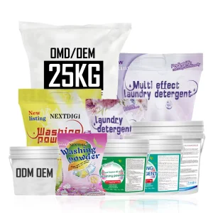 25kg Competitive Price Washing Detergent Soap Powder Washing Detergent Bulk Laundry Powder