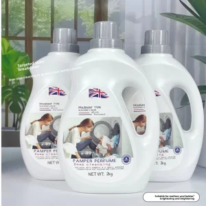 2kg High Quality Laundry Detergent Washing Detergent Liquid for Stain Removal Color Protection Affordable