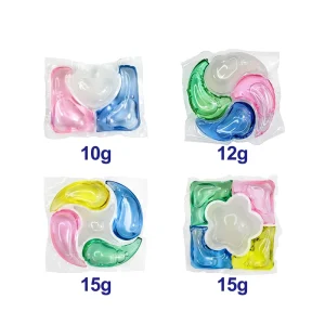 3 4 5 Chamber Washing Pods Capsules High Quality All in One Powerful Liquid Detergent Pods for Laundry