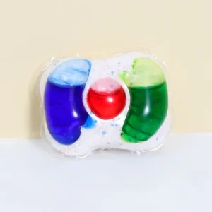 3 Chamber Dishwashing Pods Kitchen Cleaning Remove Oil Shinny Eco Friendly Natural Biodegradable Concentrated Plant Based Gel