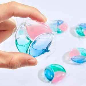 3 In1 10g Laundry Capsules Water Soluble Laundry Detergent Pods 10g