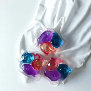 3 in 1 Bagged Laundry Detergent Gel Capsules Disposable Concentrated Liquid for Apparel