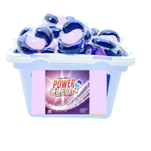 3 in 1 Disposable Washing Detergent Pods Jasmine Floral Lavender Scented Laundry Detergent Capsules Nature