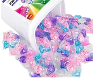 3-in-1 Eco-Friendly Biodegradable Disposable Laundry Pods Custom High Concentration OEM Brand High Active Content