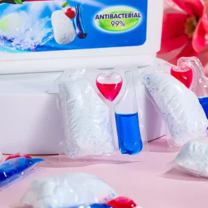 3-in-1 Eco Friendly Disposable Dishwashing Pods Solid Powder Gel All-in-One Dishwasher Pacs for Spotless Rinse Factory Direct