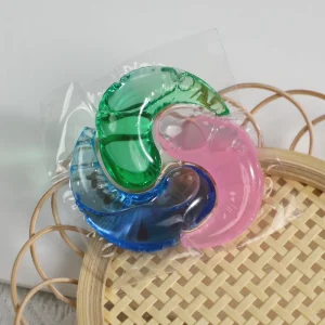 3 in 1 Eco Friendly Disposable Gel Laundry Detergent Pods for Machine Washing Fresh Forest Fragrance