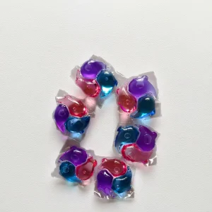3 in 1 Eco Friendly Disposable Laundry Detergent Pods Bulk Washing Powder Gel Beads Eco Conscious Cleaning for Apparel