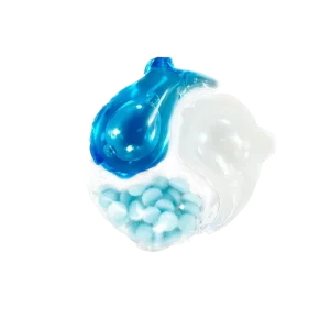 3 in 1 Eco Friendly Disposable Laundry Detergent Pods Liquid Gel and Powder Capsules for Apparel Washing