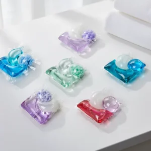3 in 1 Eco Friendly Private Label Laundry Detergent Pods 8x Cleaning Power Customizable Available OEM ODM