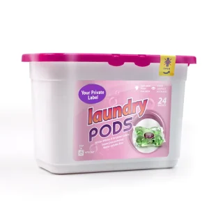 3 in 1 Functions Laundry Capsule Water Dissovled Laundry Pods Add Enzyme for Washing Clothes Drop in Machine