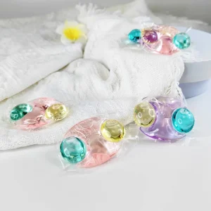 3 in 1 Laundry Pods Capsule Satin Mold Remover Anti Mite Last Fragrance Laundry Washing Pods Manufacturer