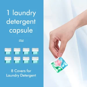 3 in 1 Organic Laundry Detergent Pods & Washing Capsules with 50%-80% Active Ingredients Made in China Zhejiang