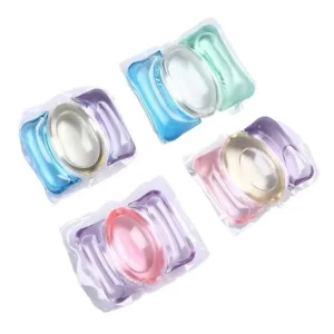 3in1 Laundry Capsules Pods Bulk Detergent Capsules Scent Beads Gel Ball Laundry Liquid Soap Booster Washing Pods Capsules