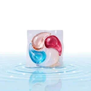 4-in-1 Antibacterial Eco-Friendly Laundry Capsules Disposable Pods Long-Lasting Scent Cyclone Clean Automatic Laundry Apparel