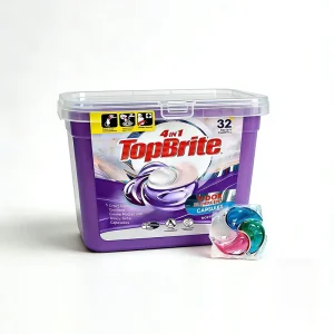 4 in 1 Concentrated Stain Remover Laundry Detergent Pods 20g Household Clothing Care