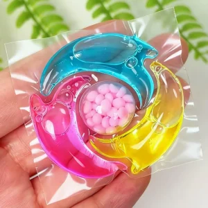 4 in 1 Disposable Laundry Pods Capsule with Scent Booster Bead Remove Odor Blood Stain Anti Bacterial Detergent Pods
