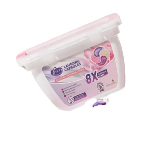 4 in 1 Eco Friendly 12g Laundry Detergent Pods Safe & Gentle High Cleaning Power Capsules for Apparel 30pcs Box