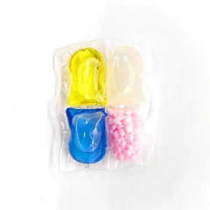 4 in 1 Eco Friendly Household Cleaning Gel Laundry Detergent and Apparel Capsules with Prolonged Fragrance Disposable OEM ODM