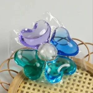 4 in 1 Gel Disposable Eco Friendly Laundry Detergent Pods Biodegradable High Active Ingredient Content
