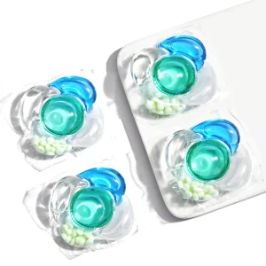 4 in 1 Laundry Pod Liquid Laundry Detergent Pod Washing Gel Capsule