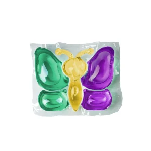 5-Chamber Laundry Detergent Pods Deep Cleaning Stain Removal and Fabric Softening Gel Capsules