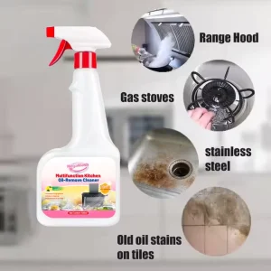 5 in 1 All Purpose Double Effect Nozzle Eco Friendly Kitchen Degreaser Household Oil Stain Cleaner Foam Spray 500g/500ml