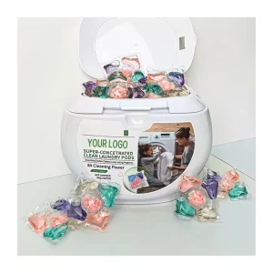 5 in 1 Detergent Capsules Laundry Beads Washing Pods Detergent Soap Scent Natural Laundry Pods Lasting Fragrance