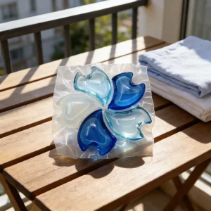 5 in 1 Eco Friendly Disposable Laundry Pods Antibacterial Detergent Capsules Long Lasting Fragrance Laundry Cleaner