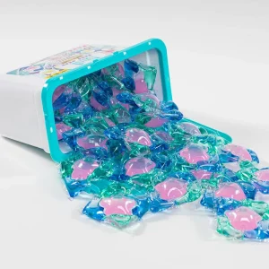 5 in 1 Laundry Pods High Efficiency Eco friendly Disposable Laundry Detergent Pods Apparel Washing Machine Capsules