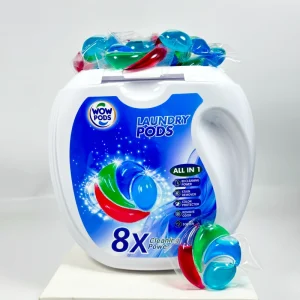 5 in 1 Soften Clothes Deep Clean Enzyme Laundry Washing Detergent Capsules With Scent Booster Beads