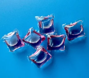 5 in 1 Soften Clothes Deep Clean Enzyme Laundry Washing Detergent Capsules With Scent Booster Beads Laundry Pods Supplier