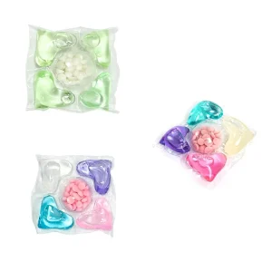 5 in 1 Washing Clothes With Laundry Fragrance Beads Laundry Detergent Capsules Pods