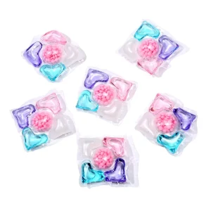 5 in 1 Washing Pods Fresh Scent Booster Beads Quick Dissolve High Concentration Laundry Supplies Global Trade