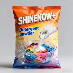 500g Washing Powder Laundry Detergent Powder Lemon Fragrance for Apparel